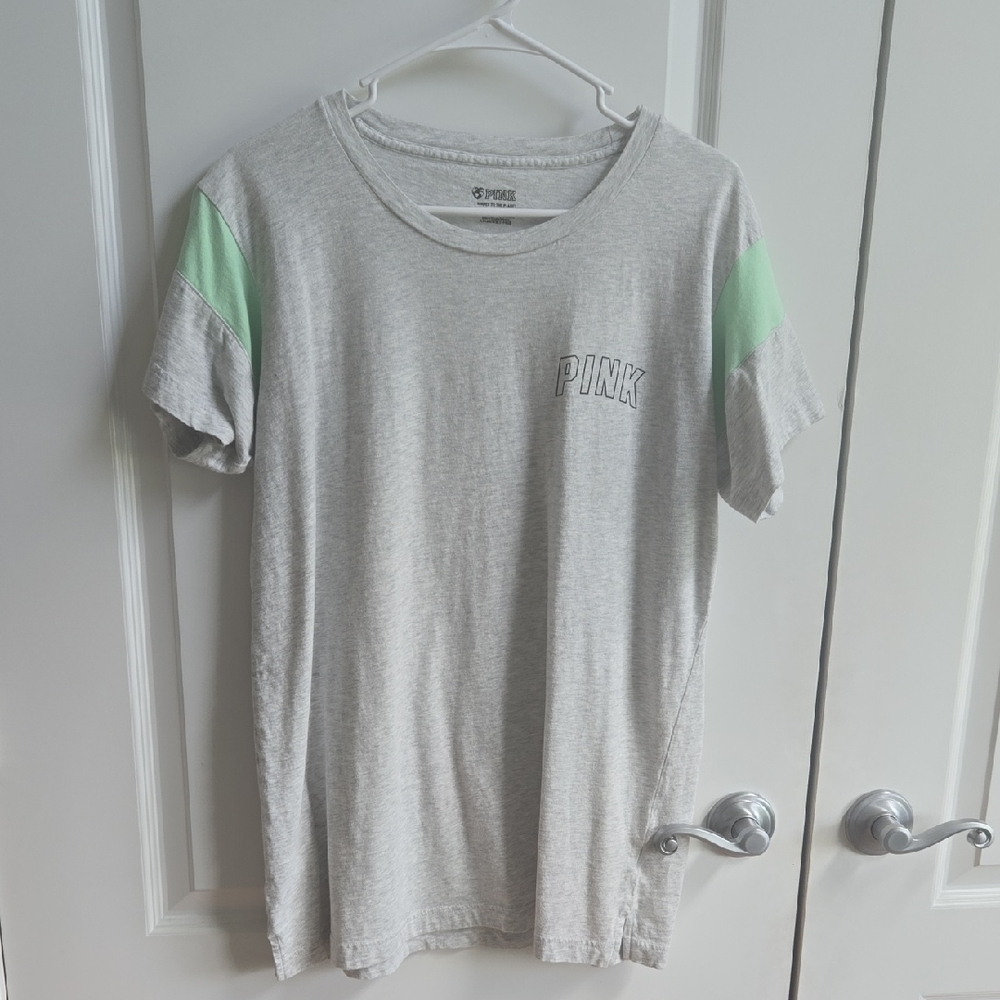 PINK Victoria's Secret "Kinder to the Planet" Campus Tee
